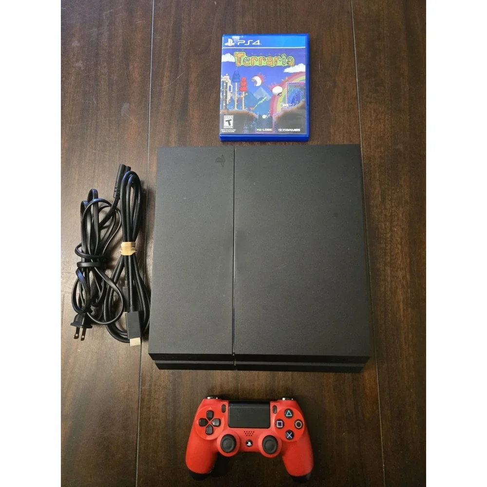 Sony PlayStation 4 500GB Console With One Controller 1 Game And Wires TESTED‎